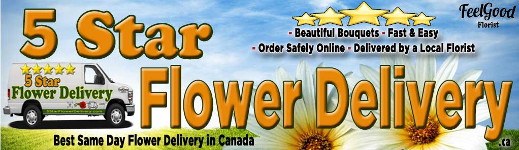 5 Star Flower Delivery Canada